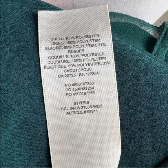 Aritzia Wilfred Tempest Dress Forest Green - Picture 5 of 6